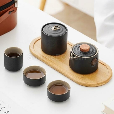 礼品订购茶具套装广告