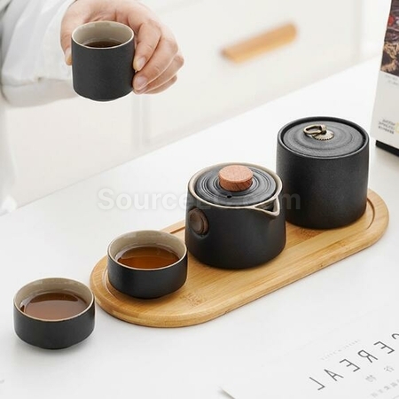 礼品订购茶具套装广告