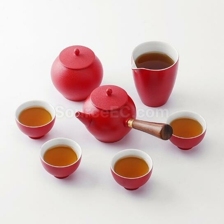 礼品订购茶具套装广告