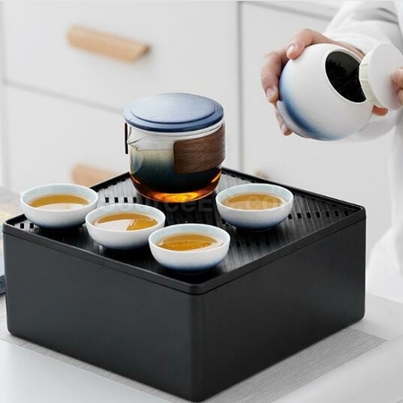 礼品订购茶具套装广告