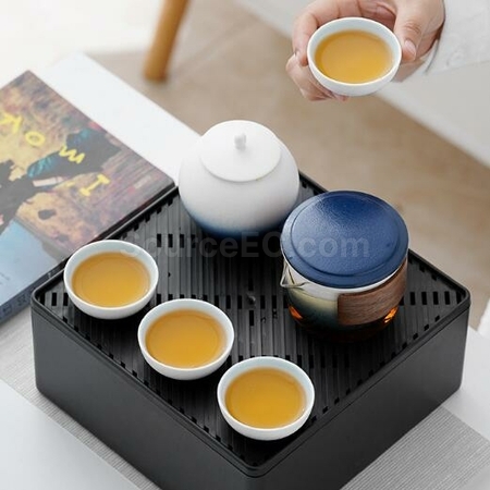 礼品订购茶具套装广告