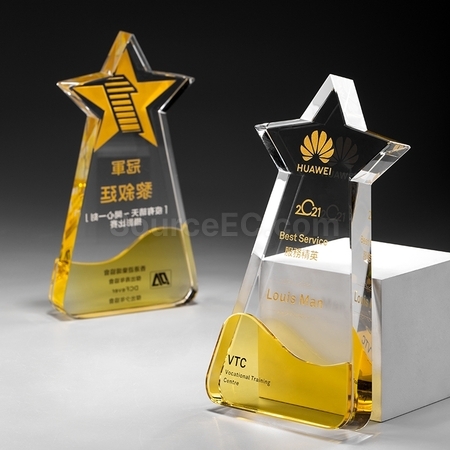 礼品订购水晶座广告
