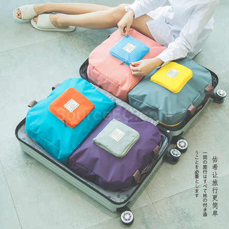 礼品订购折叠收纳包广告