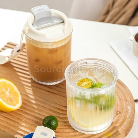 礼品订购360ML随行塑料杯广告