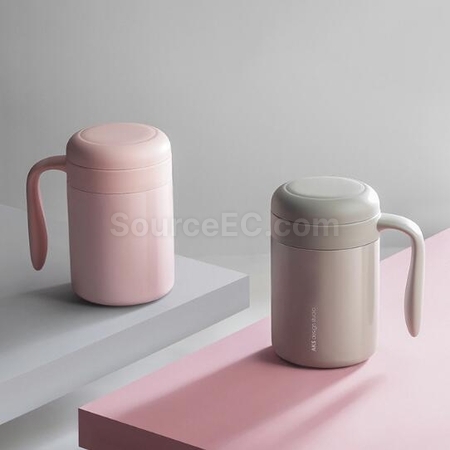 礼品订购带手柄茶隔泡茶杯广告