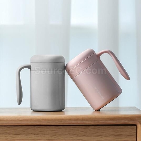 礼品订购带手柄茶隔泡茶杯广告