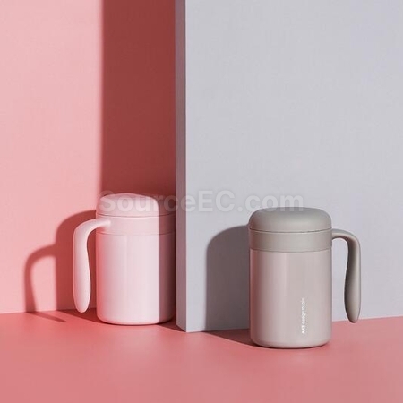 礼品订购带手柄茶隔泡茶杯广告