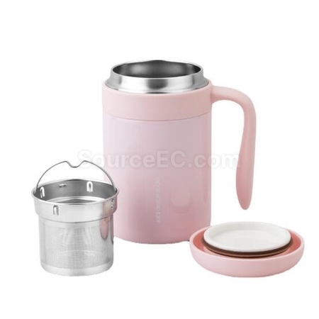 礼品订购带手柄茶隔泡茶杯广告