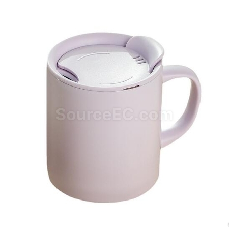 礼品订购380ML带手柄泡茶杯保温杯广告
