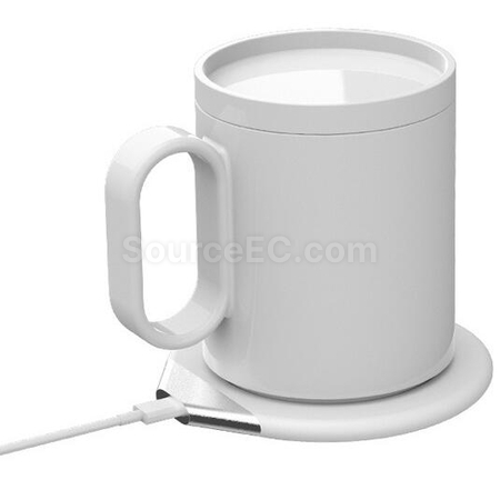 礼品订购无线充电恒温杯广告
