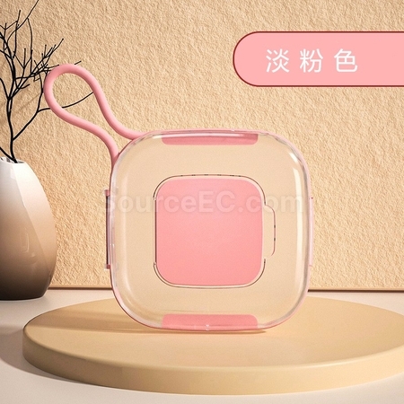 礼品订购带绳口罩收纳盒广告