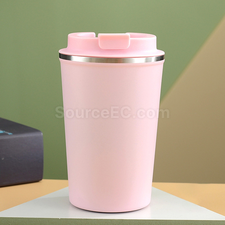 礼品订购陶瓷内胆咖啡杯广告