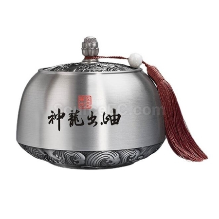 礼品订购锡罐纯锡茶叶罐广告