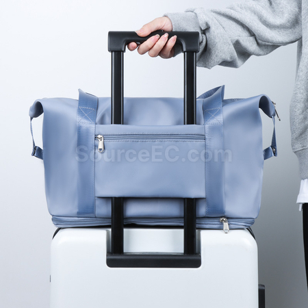 礼品订购折叠旅行袋广告