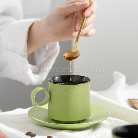 礼品订购咖啡杯碟套装广告