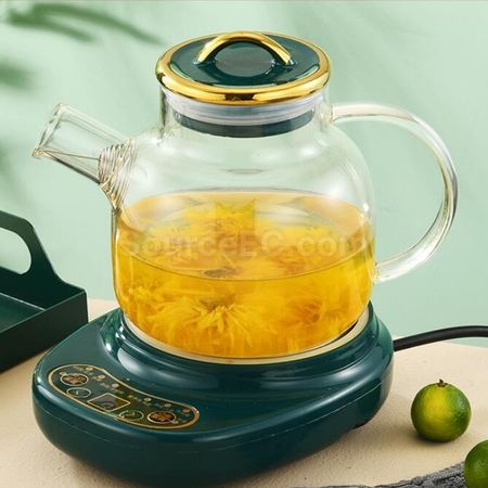 礼品订购智能高硼玻璃养生壶广告