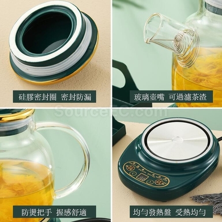 礼品订购智能高硼玻璃养生壶广告