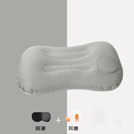 礼品订购按压充气枕头广告