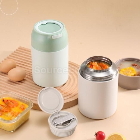 礼品订购316不锈钢焖烧壶广告