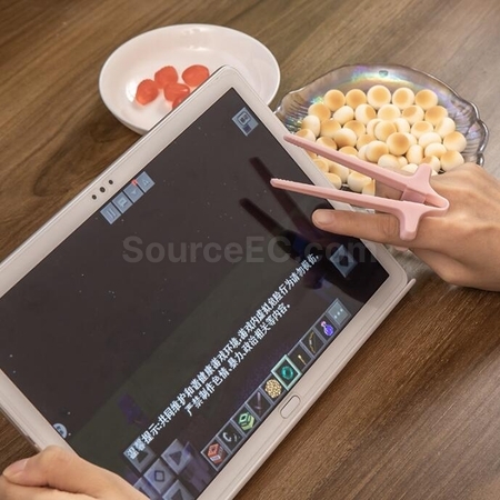礼品订购手指筷子防脏食物夹广告
