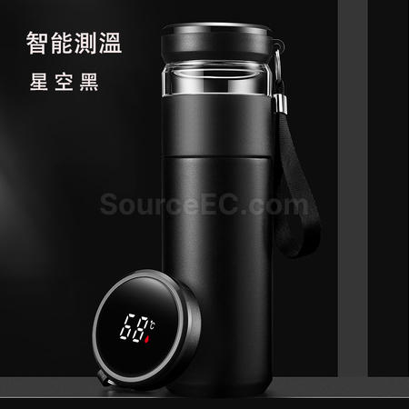 礼品订购智能茶水分离保温杯广告