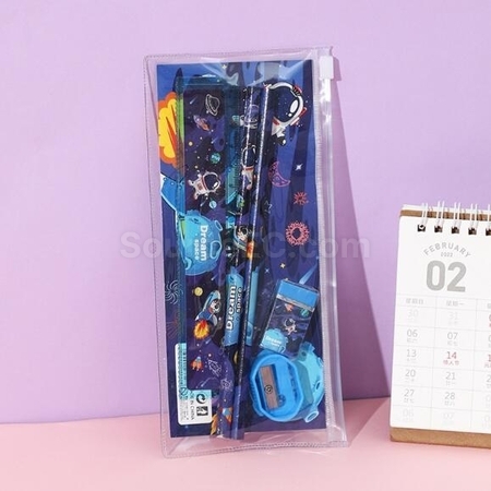 礼品订购卡通文具套装广告