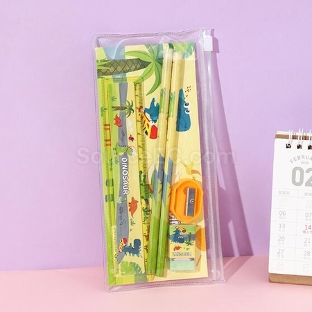 礼品订购卡通文具套装广告