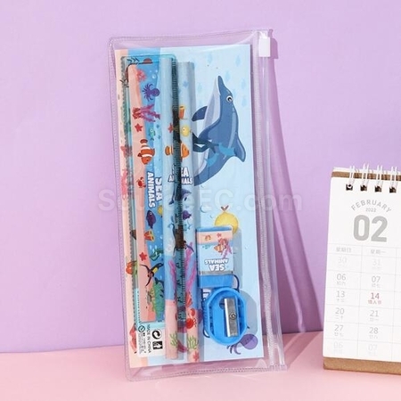礼品订购卡通文具套装广告