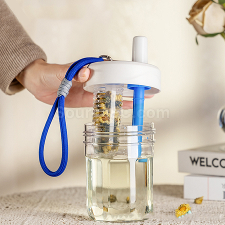 礼品订购茶水分离运动水壶广告