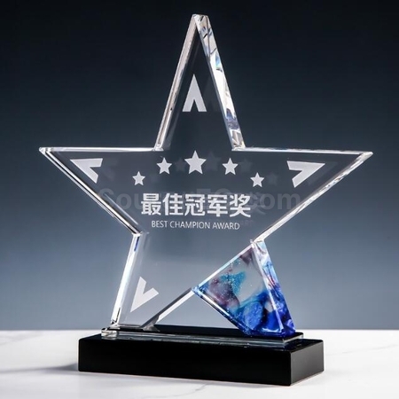 水晶奖座
