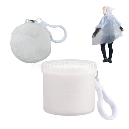 礼品订购圆柱形雨衣盒 广告