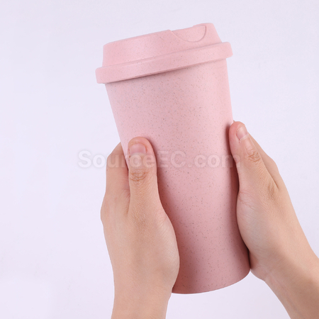 礼品订购竹纤维咖啡杯广告