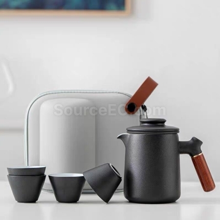 礼品订购陶瓷泡茶杯广告