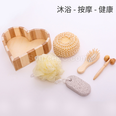 礼品订购洗澡套装广告