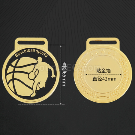 礼品订购篮球金属奖牌广告