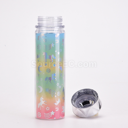礼品订购创意双层水杯广告