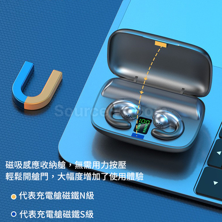礼品订购挂耳式蓝牙耳机广告