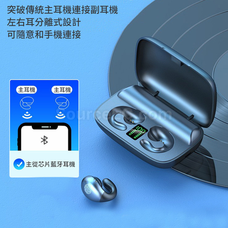 礼品订购挂耳式蓝牙耳机广告