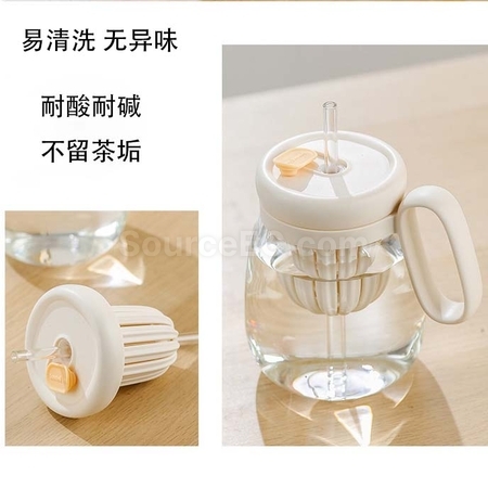 礼品订购吸管玻璃杯广告