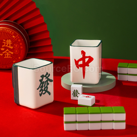 礼品订购趣意陶瓷杯广告