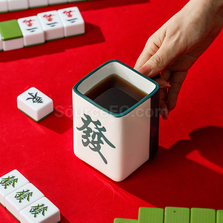 礼品订购趣意陶瓷杯广告