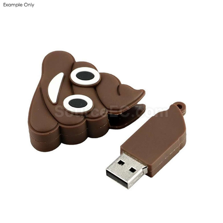礼品订购PVC USB 驱动器广告