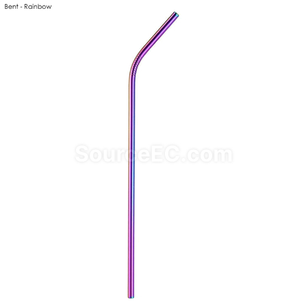 礼品订购不锈钢吸管 6MM x 215MM广告