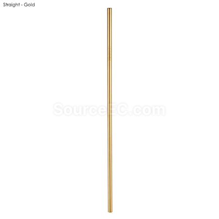 礼品订购不锈钢吸管 6MM x 266MM广告