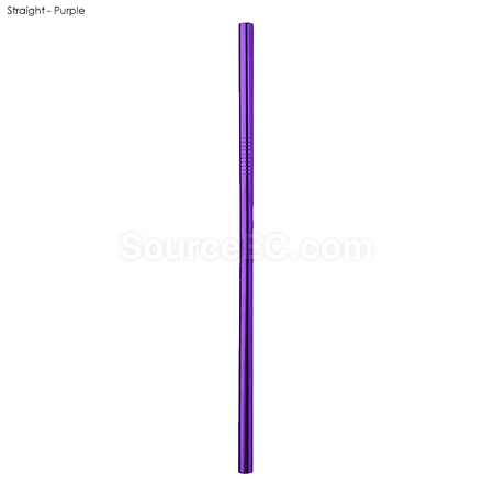 礼品订购不锈钢吸管8MM x 215MM广告