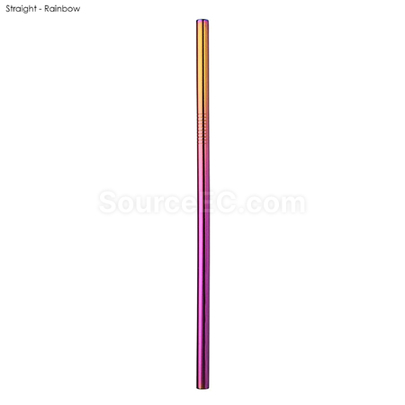 礼品订购不锈钢吸管8MM x 215MM广告