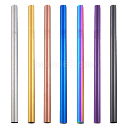 礼品订购不锈钢吸管12MM x 215MM广告