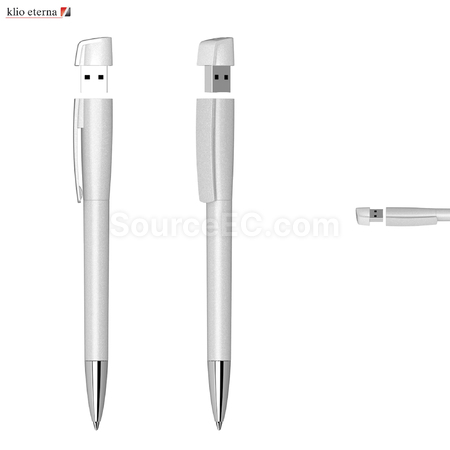 金属USB 笔 16GB 银色