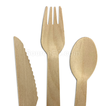礼品订购2 件套木制餐具广告