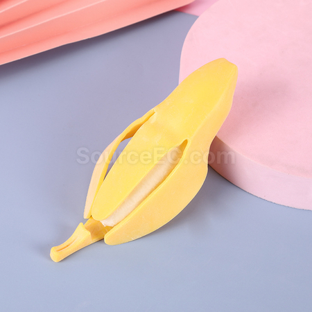 礼品订购仿真剥皮香蕉减压玩具广告